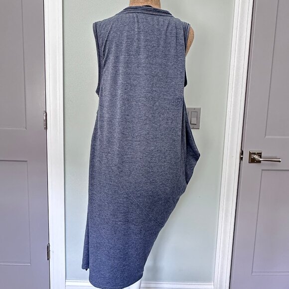 ELIE TAHARI Sport | Asymetrical Hem Tank Dress, Size XL - Picture 3 of 11
